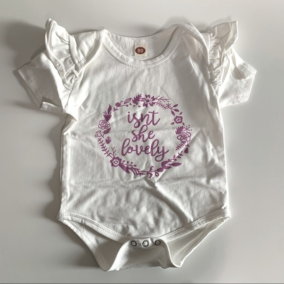 🌱2 for $15🌱 Isn’t she lovely onesie & shorts set - Picture 2 of 8